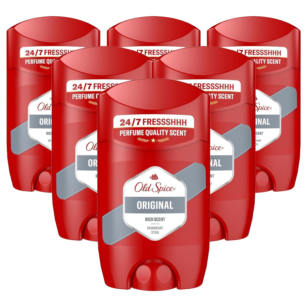 Old Spice Original Deodorantstick 6 x 50 ml - Voordeelverpakking