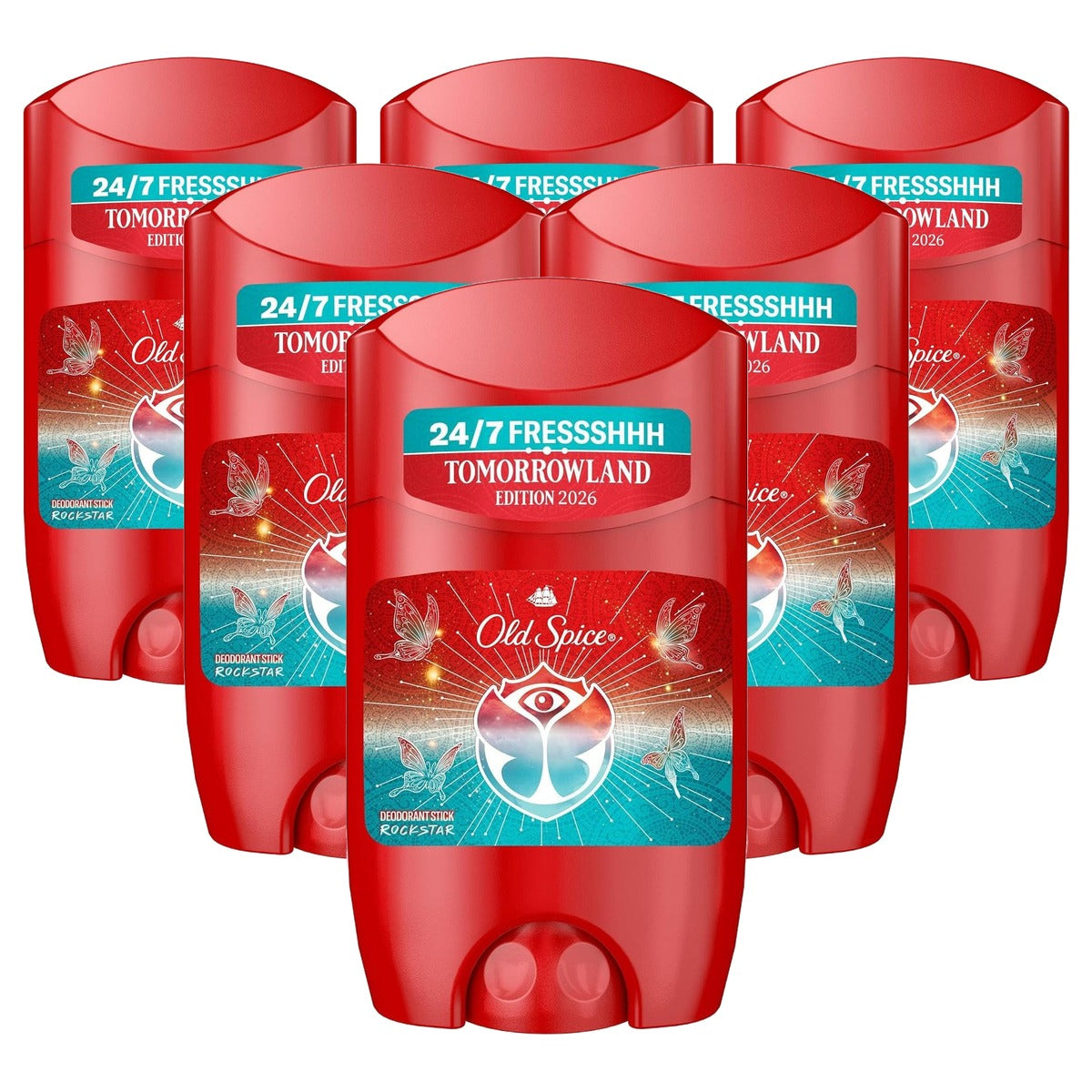 Old Spice Rockstar Deostick 6 x 50 ml - Voordeelverpakking