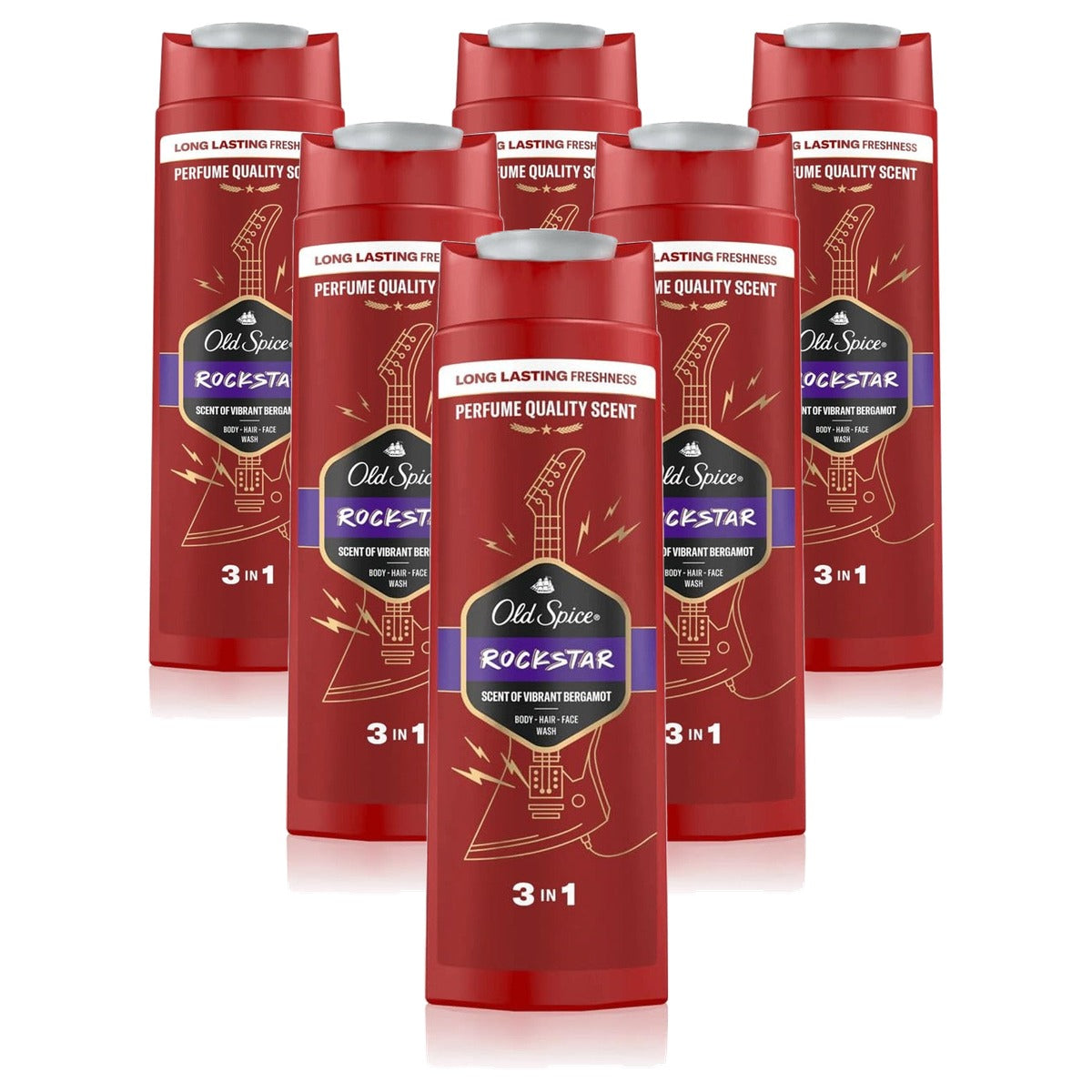 Old Spice Tomorrowland Special Edition 3-in-1 douchegel & shampoo 6 x 250 ml - Voordeelverpakking