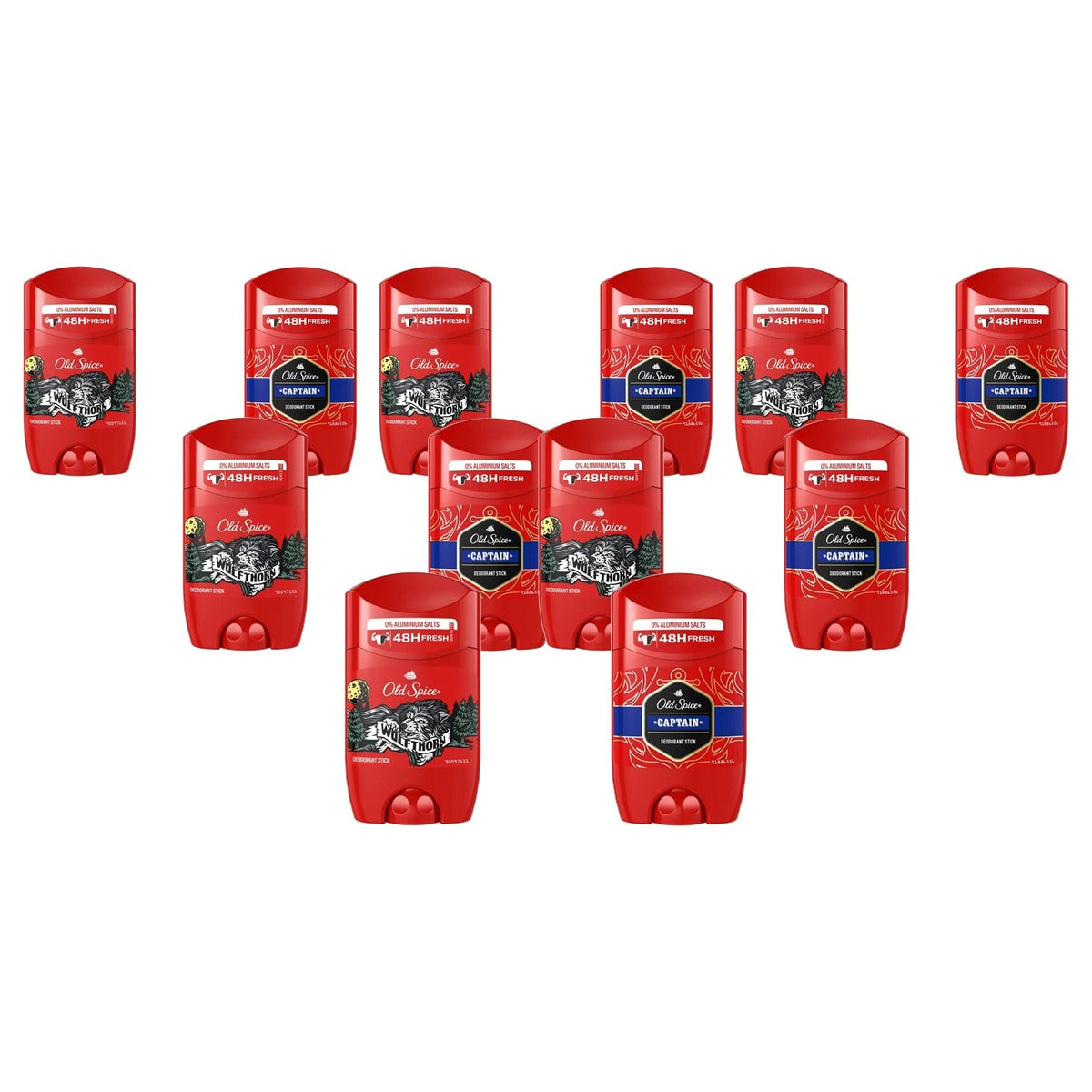 Old Spice Wolfthorn & Captain Deodorantstick 6 x 50 ml - Voordeelverpakking