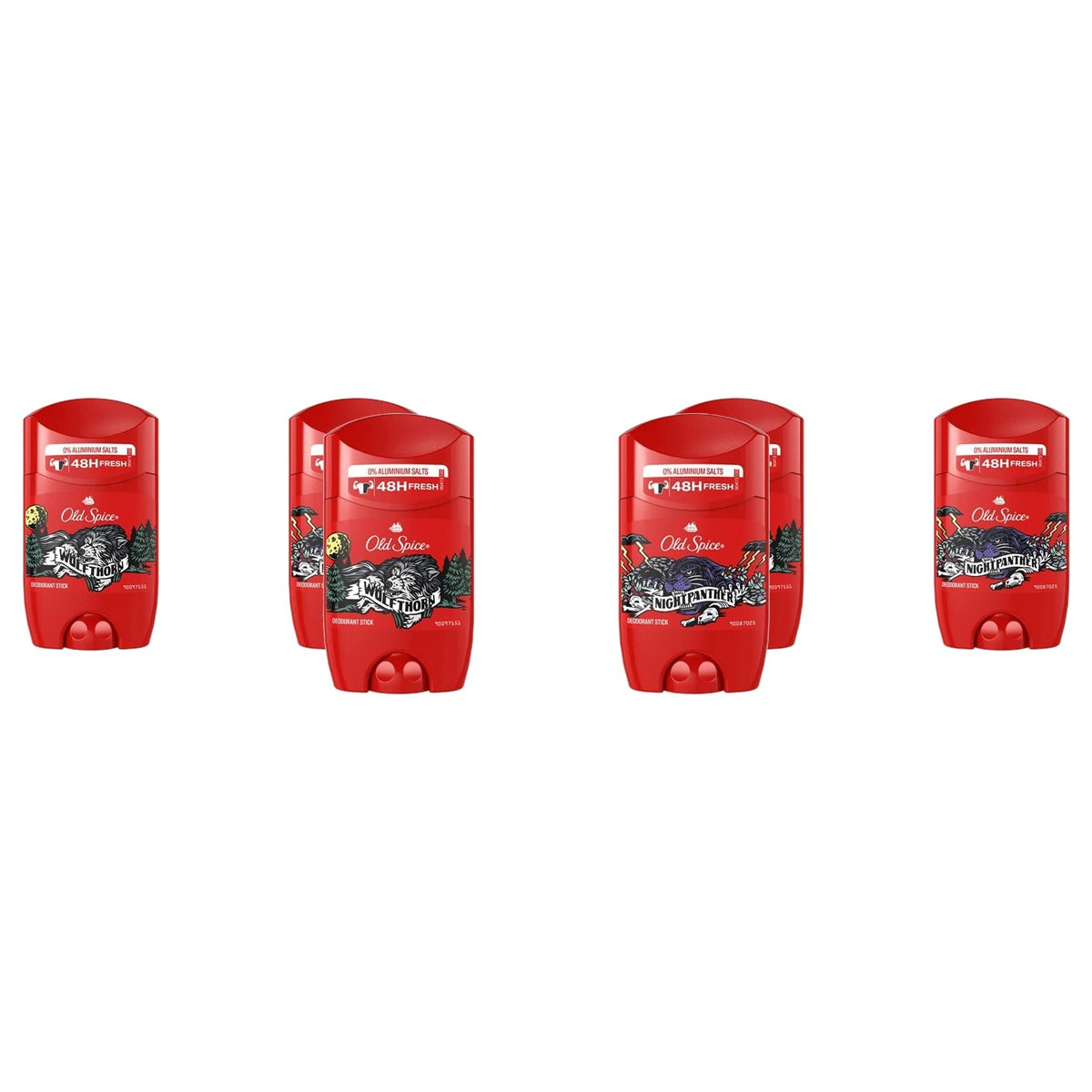 Old Spice Wolfthorn & Nightpanther Deodorantstick 3 x 50 ml - Voordeelverpakking
