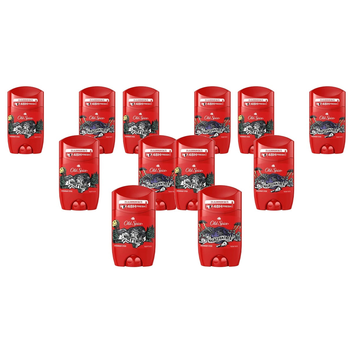 Old Spice Wolfthorn & Nightpanther Deodorantstick 6 x 50 ml - Voordeelverpakking