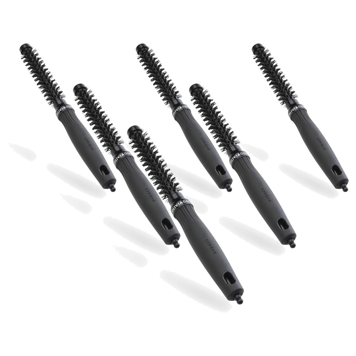 Olivia Garden Expert Blowout Shine Ronde Borstel Keramiek 15 mm - 6-pack