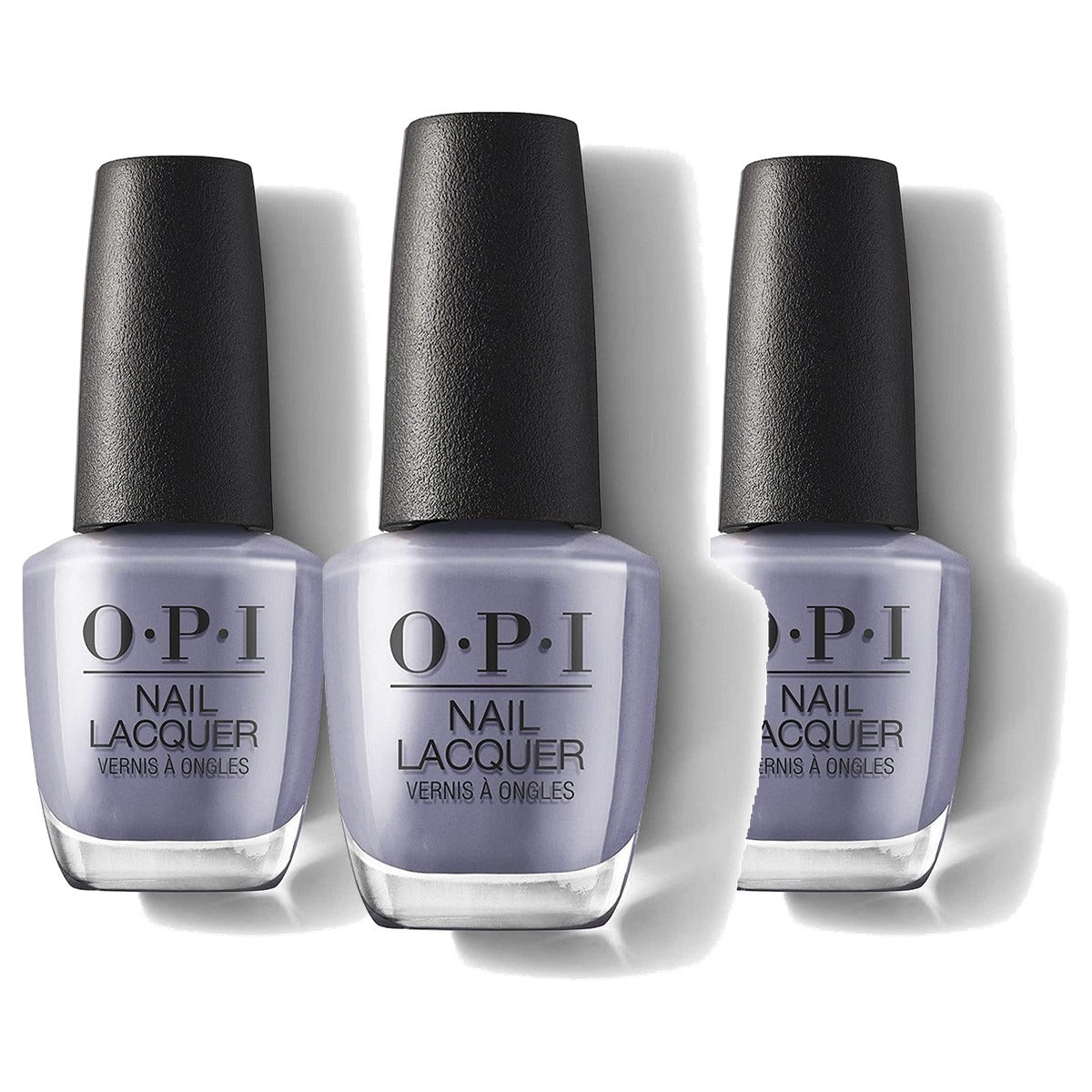 OPI Downtown L.A. Collectie ❤️DTLA Grijze Nagellak 15 ml - 3-pack