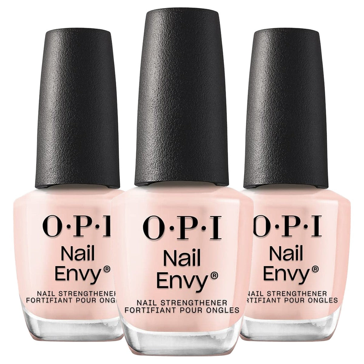 OPI Nail Envy Nagelverharder Bubble Bath Pink 15 ml - 3-pack