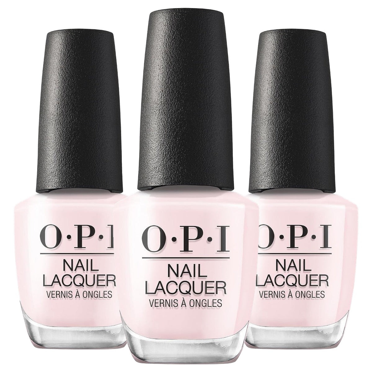 OPI Nail Lacquer Klassieke Nagellak Lichtroze tot 7 Dagen 15 ml - 3-pack