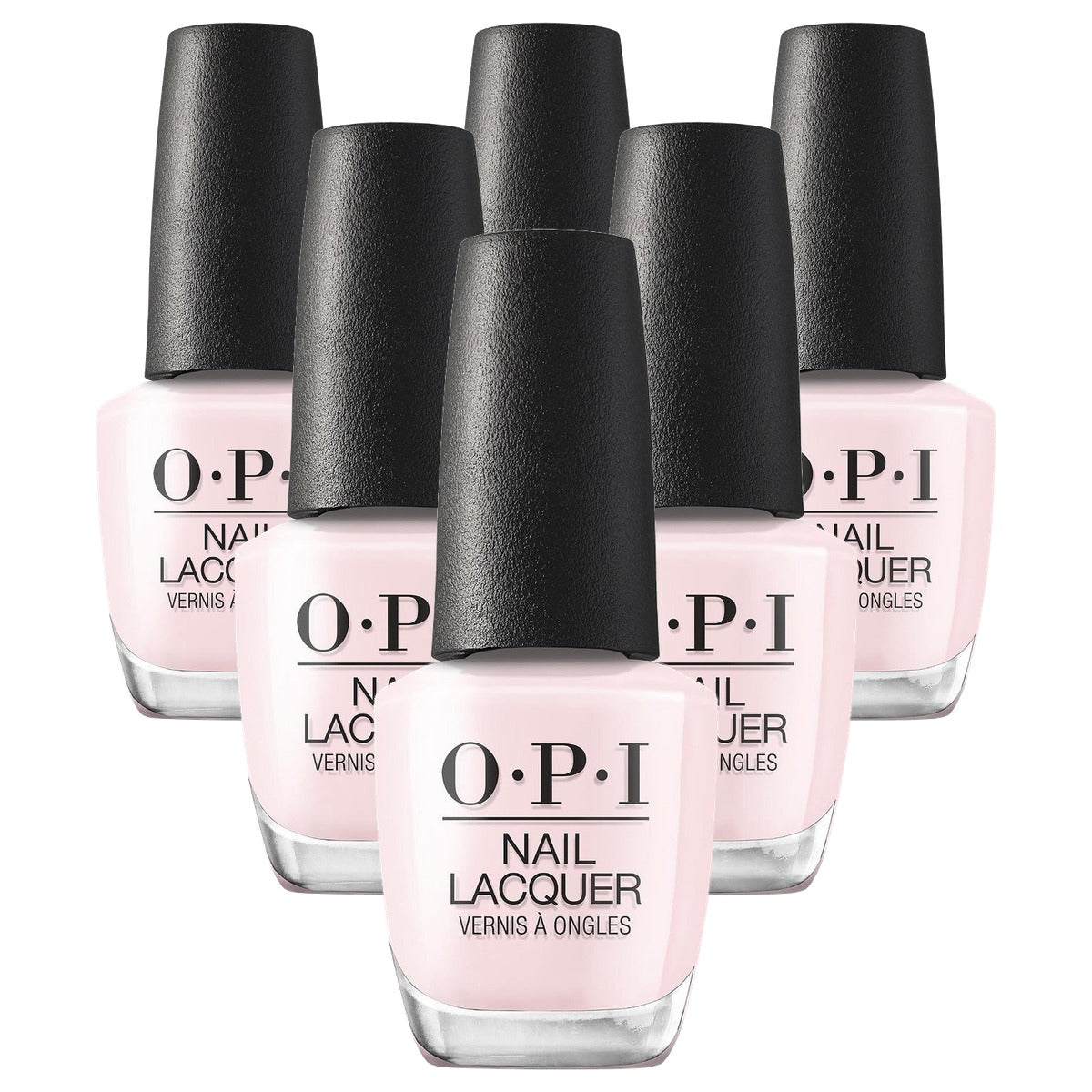 OPI Nail Lacquer Klassieke Nagellak Lichtroze tot 7 Dagen 15 ml - 6-pack