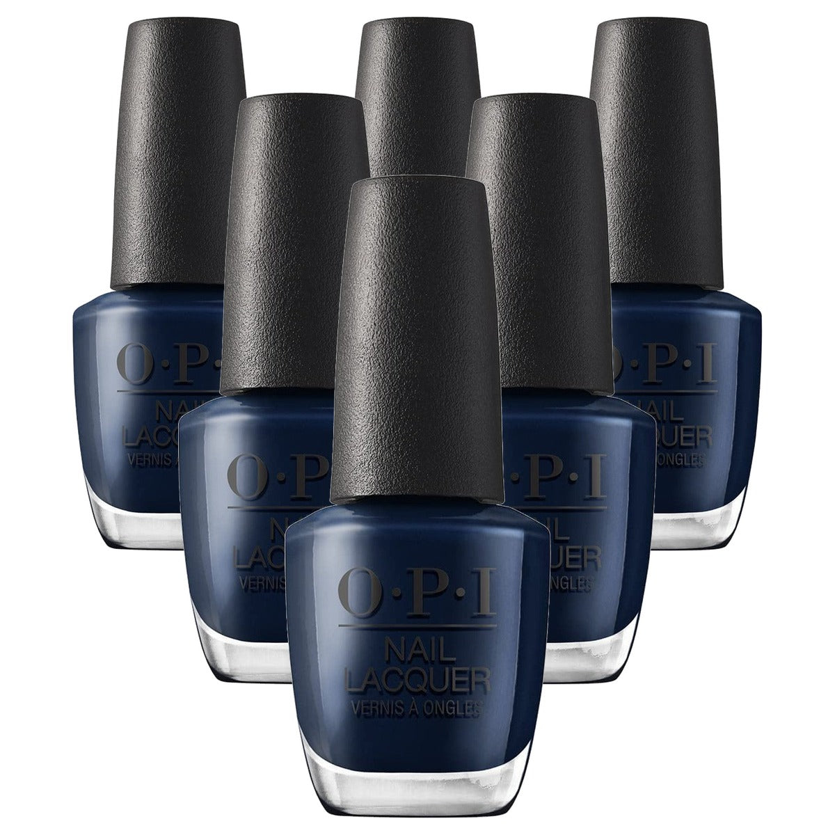 OPI Nail Lacquer Midnight Mantra Nagellak Zwart-Blauw 15 ml - 6-pack