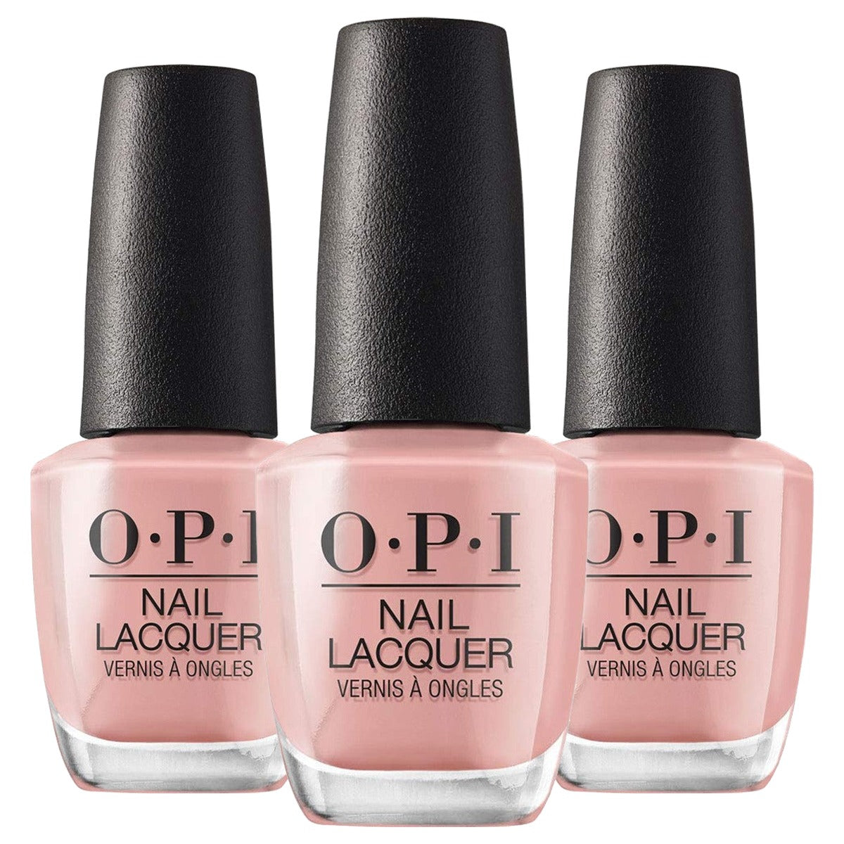 OPI Nail Lacquer Nude-tinten Nagellak tot 7 Dagen Houdbaar 15 ml - 3-pack