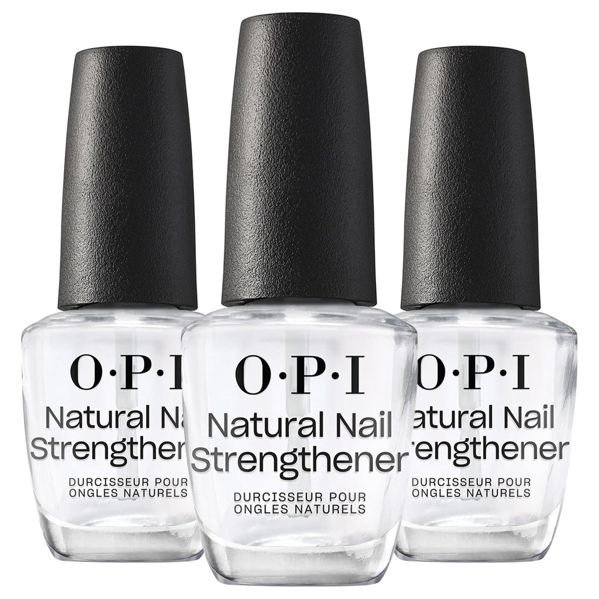 OPI Natural Nail Strengthener Nagelverharder Kleurloos 15 ml - 3-pack