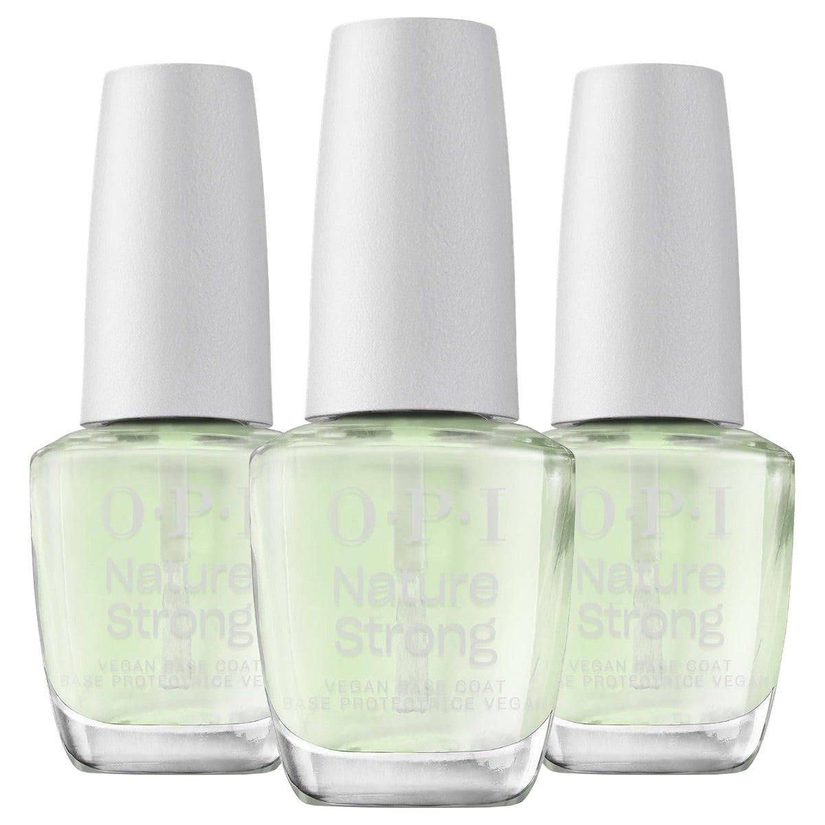 OPI Nature Strong Base Coat Veganistische Formule 15 ml - 3-pack