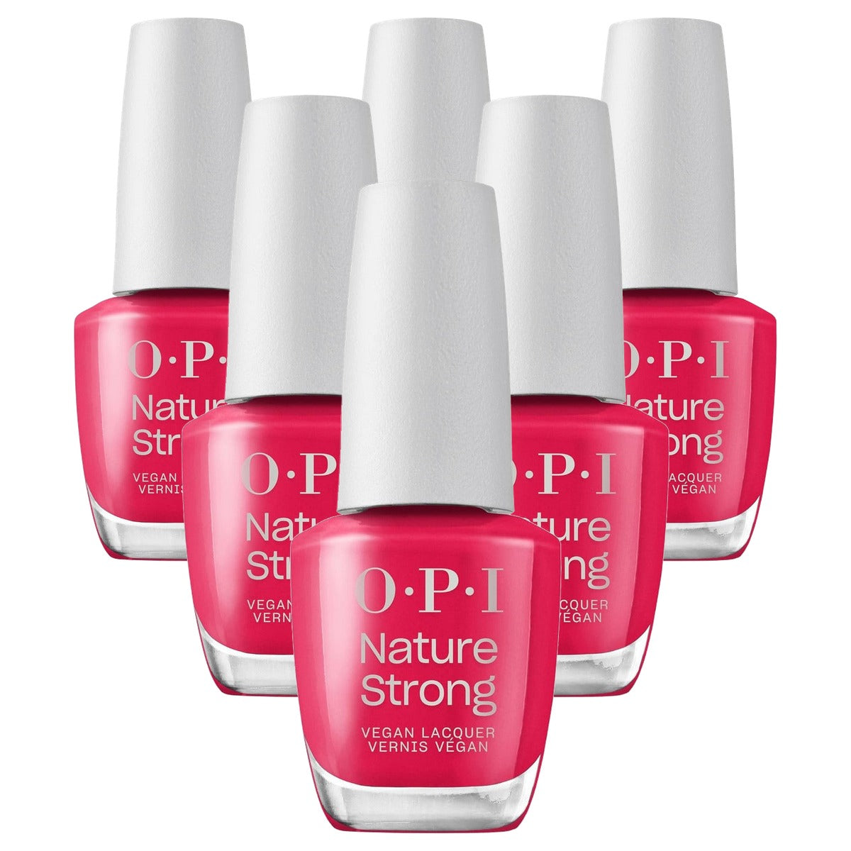 OPI Nature Strong Berry Pickin' Season Rode Nagellak 15 ml - 6-pack