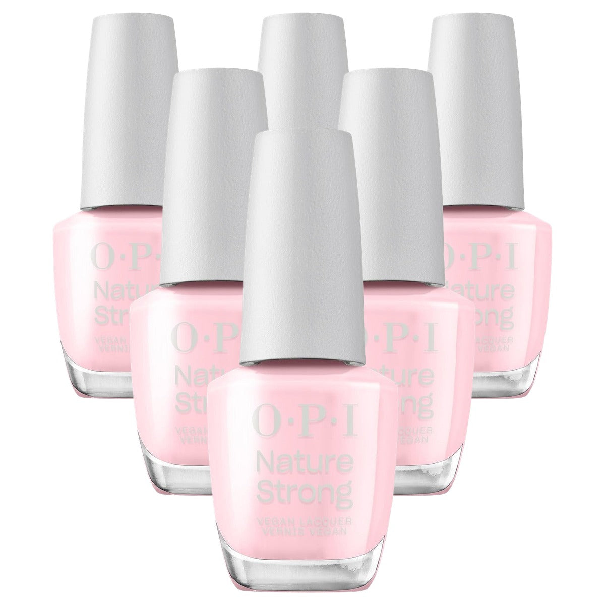 OPI Nature Strong Blossom Into Awesome Roze Nagellak 15 ml - 6-pack