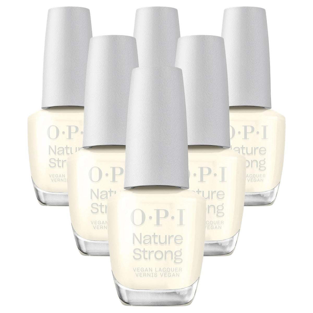 OPI Nature Strong Cauliflower Power Nagellak Wit 15 ml - 6-pack