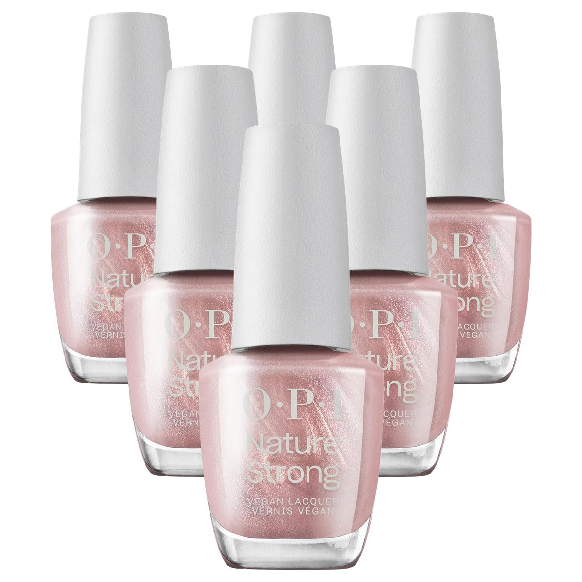 OPI Nature Strong Intentions are Rose Gold Nagellak 15 ml - 6-pack