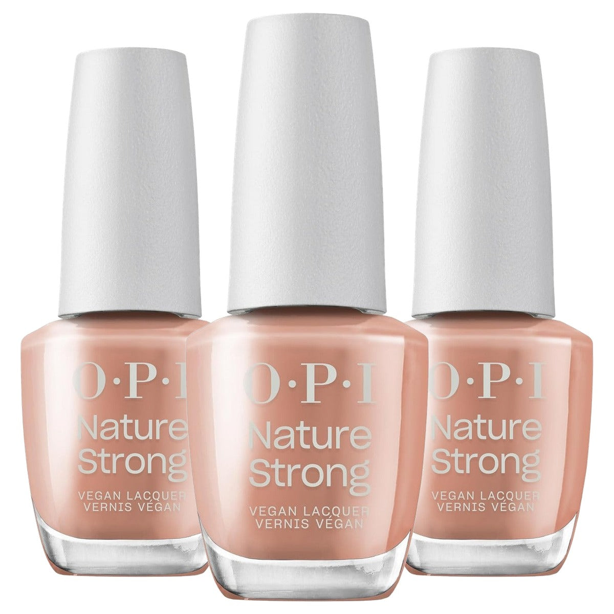 OPI Nature Strong Rooting for Hue Bruine Nagellak 15 ml - 3-pack