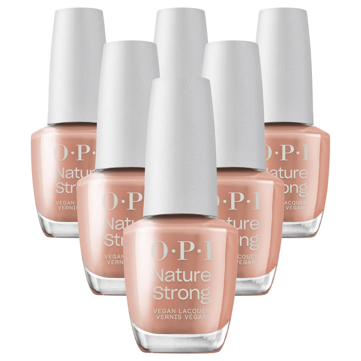 OPI Nature Strong Rooting for Hue Bruine Nagellak 15 ml - 6-pack