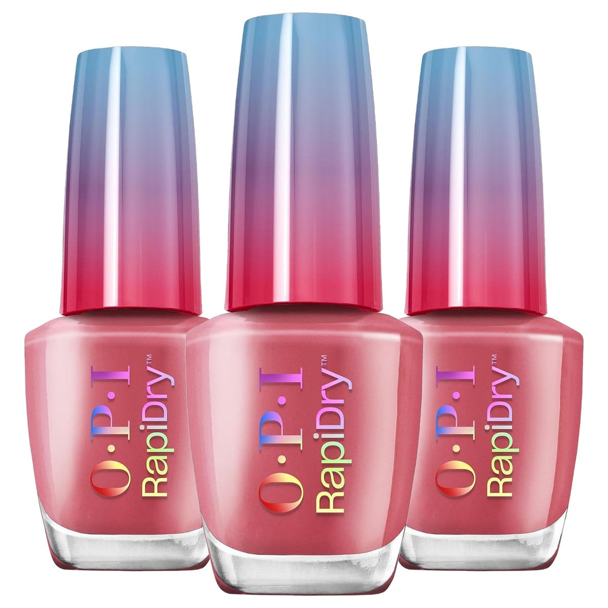 OPI RapiDry Quick-Dry Nagellak in Verschillende Kleuren 9 ml - 3-pack