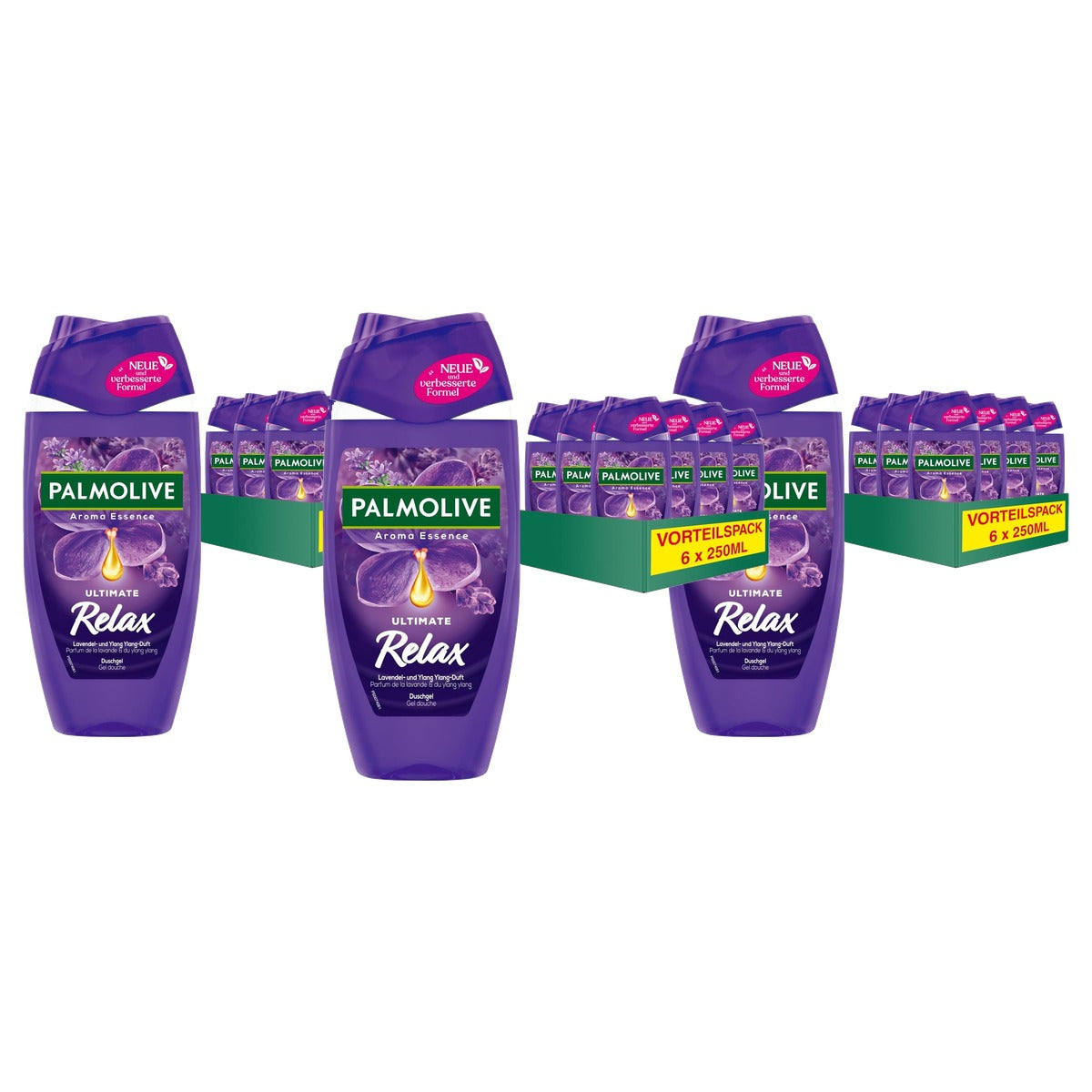 Palmolive Aroma Essence Ultimate Relax douchegel 250 ml x 6 3 x 250 ml - Voordeelverpakking