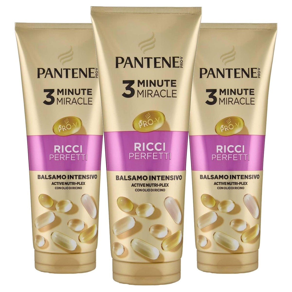 Pantene Conditioner 3 minuten Miracle voor perfecte krullen 3 x 220 ml - Voordeelverpakking