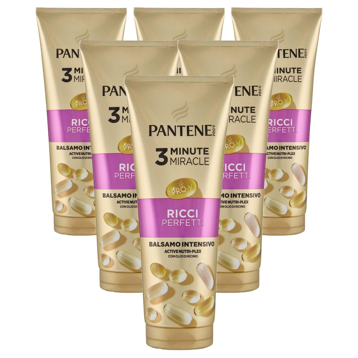 Pantene Conditioner 3 minuten Miracle voor perfecte krullen 6 x 220 ml - Voordeelverpakking