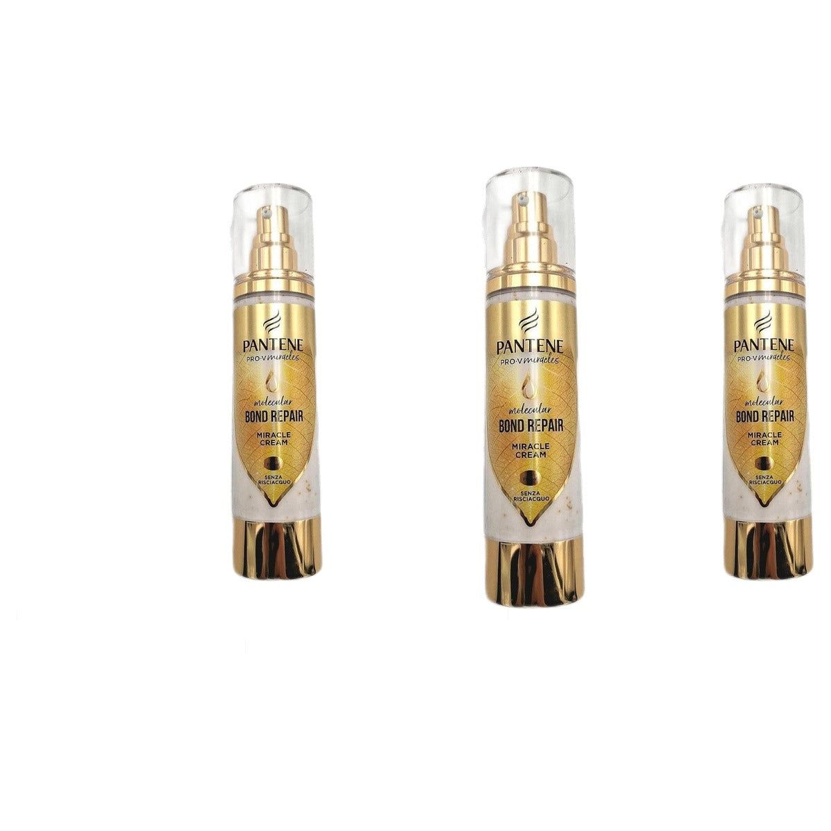 Pantene Molecular Bond Repair leave-in serum 3 x 90 ml - Voordeelverpakking