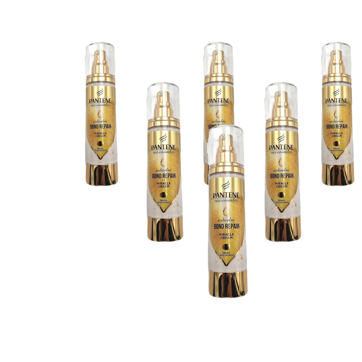 Pantene Molecular Bond Repair leave-in serum 6 x 90 ml - Voordeelverpakking