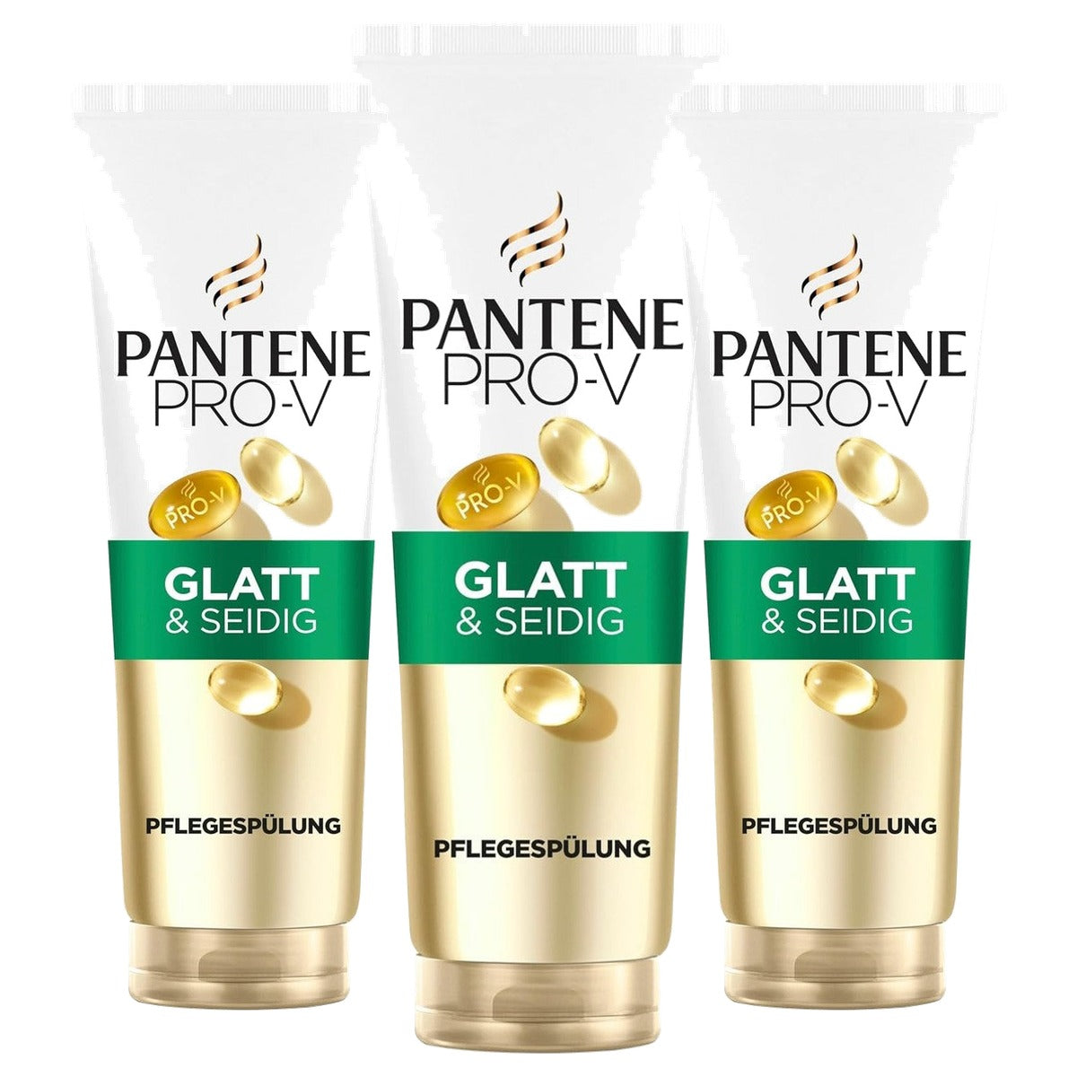Pantene Pro-V Glad & Zijdeachtig Conditioner 3 x 350 ml - Voordeelverpakking