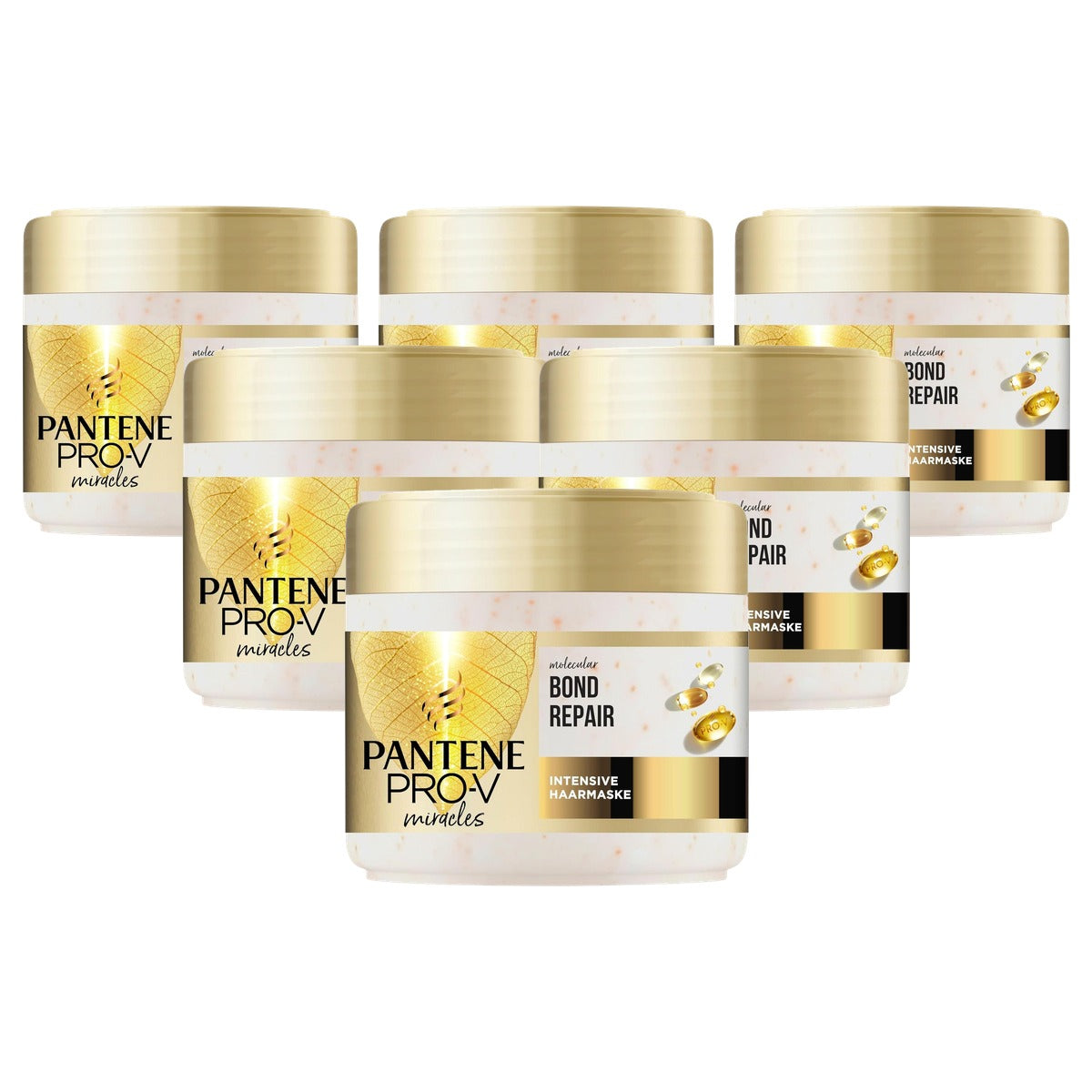 Pantene Pro-V Molecular Bond Repair Intensieve Verzorging 6 x 300 ml - Voordeelverpakking