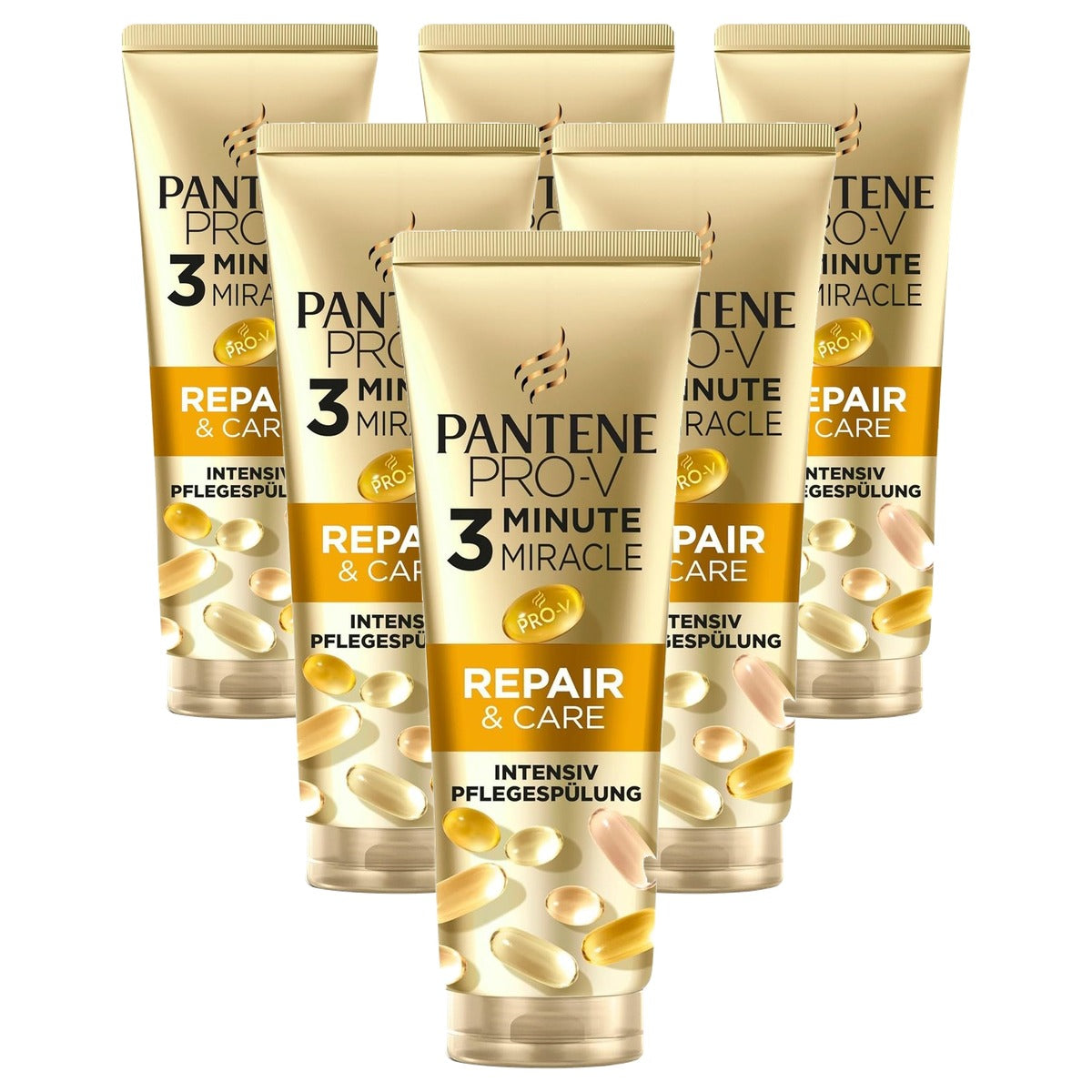 Pantene Pro-V Repair & Care 3 Minute Miracle Conditioner 6 x 160 ml - Voordeelverpakking