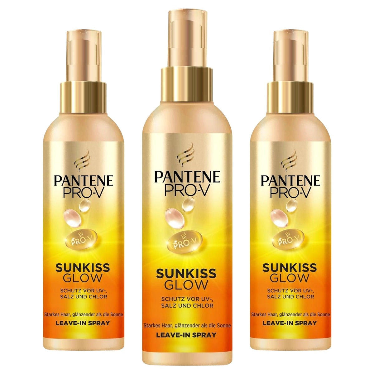 Pantene Pro-V Sunkiss Glow haarspray 3 x 200 ml - Voordeelverpakking