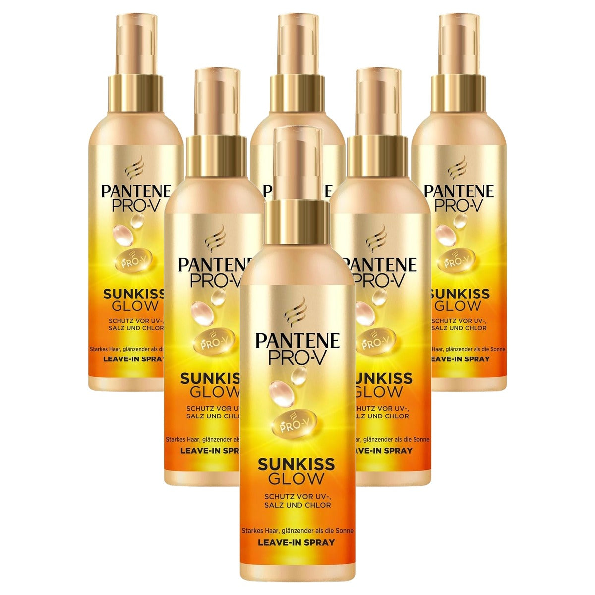 Pantene Pro-V Sunkiss Glow haarspray 6 x 200 ml - Voordeelverpakking