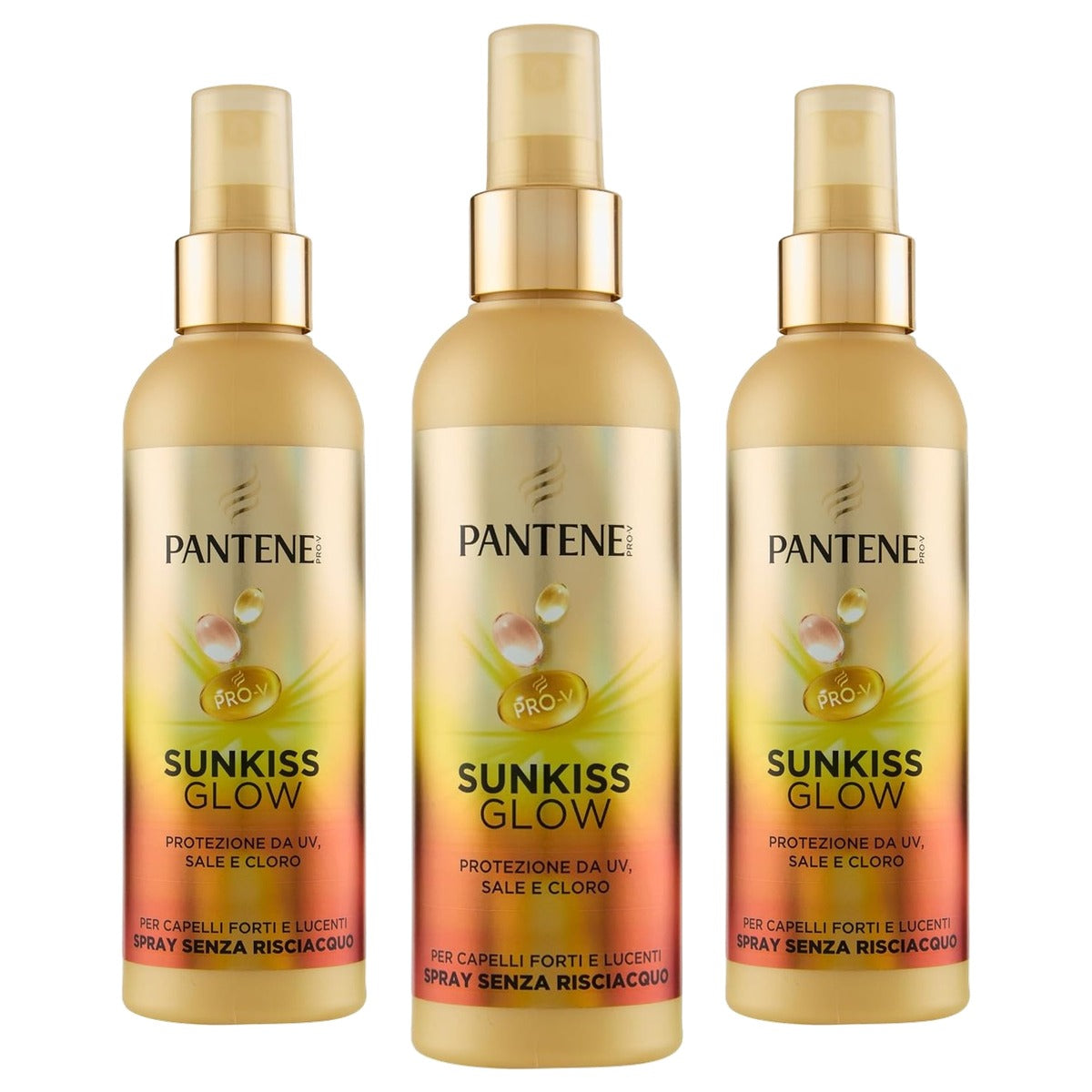 Pantene Pro-V SunKiss Glow Spray 3 x 200 ml - Voordeelverpakking