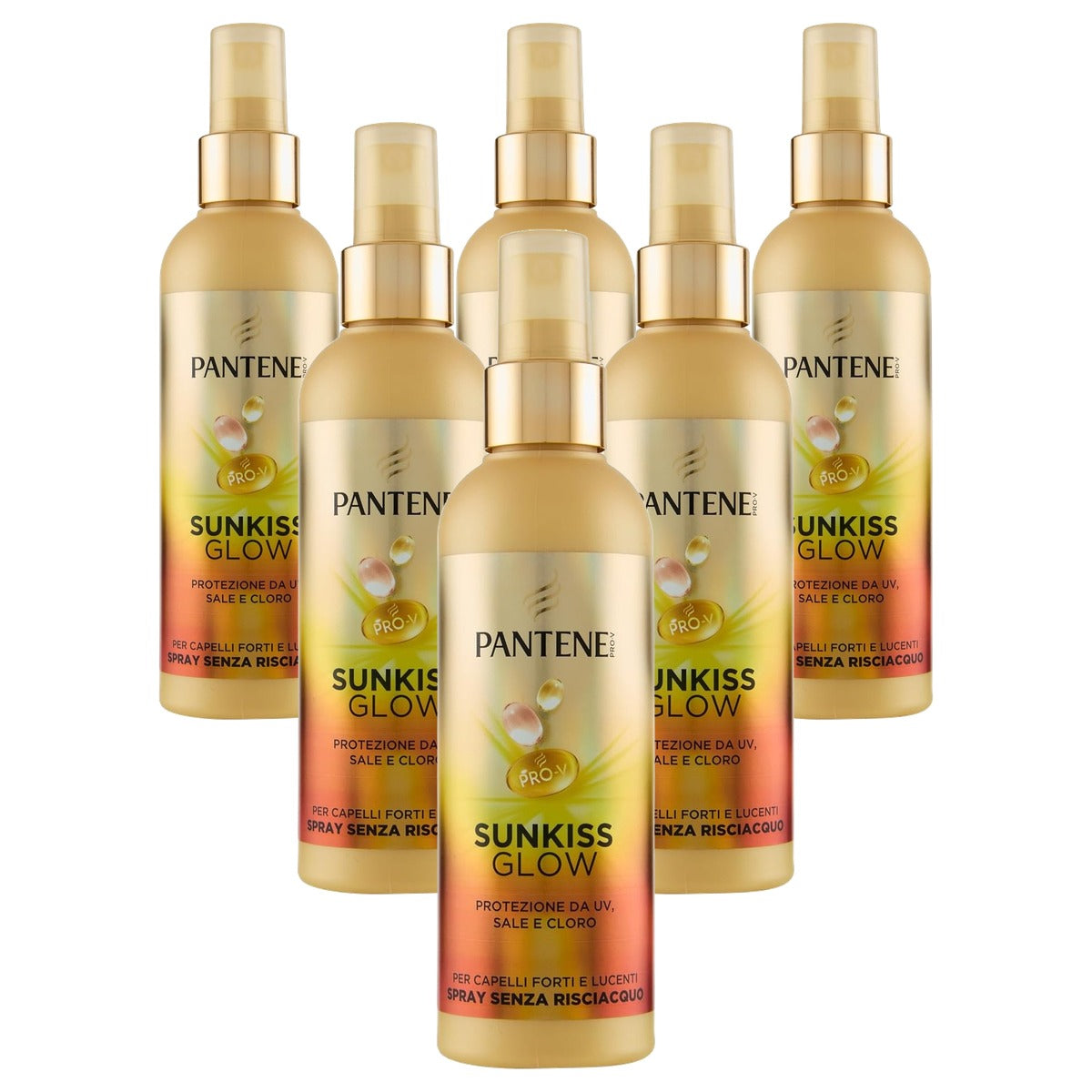 Pantene Pro-V SunKiss Glow Spray 6 x 200 ml - Voordeelverpakking
