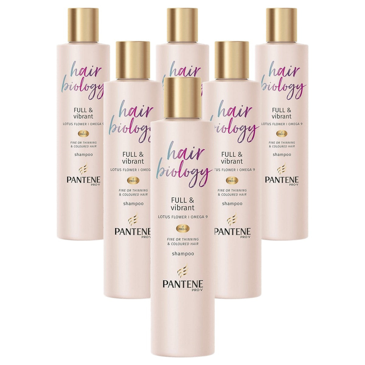 Pantene Shampoo Vol en Levendig 250 ml - 6 stuks