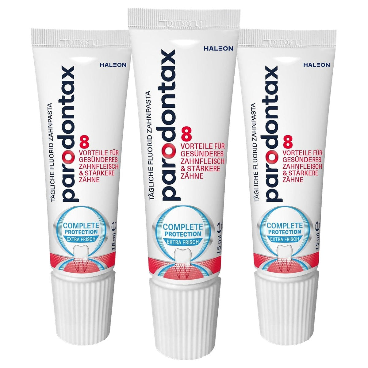 Parodontax Complete Protection Extra Frisch 3 x 15 ml - Voordeelverpakking