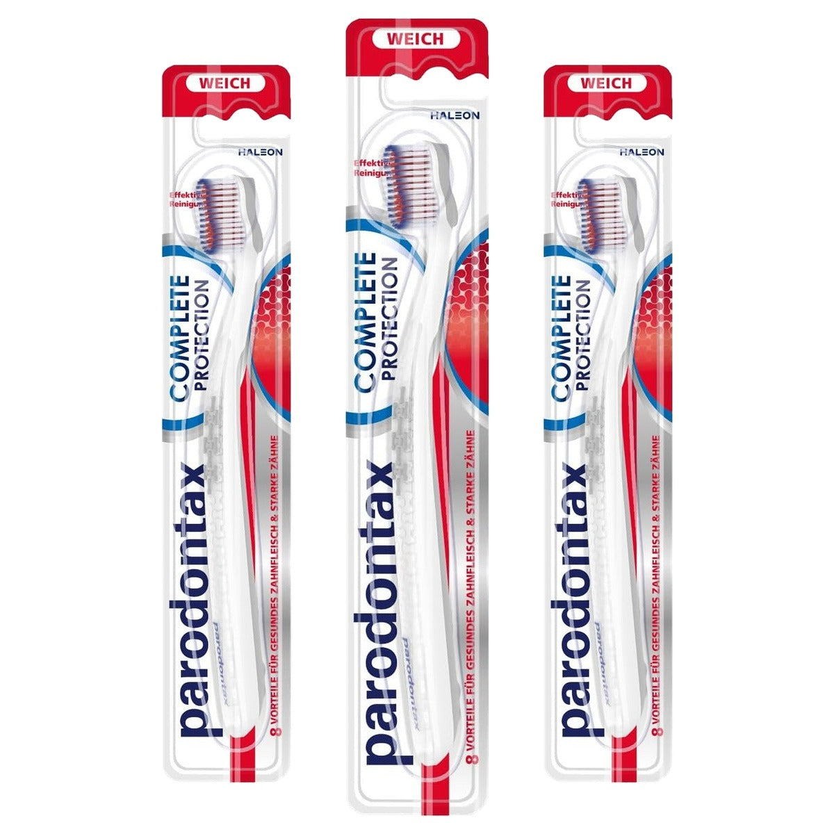 Parodontax Complete Protection Tandenborstel 3 x 1 stuk - Voordeelverpakking