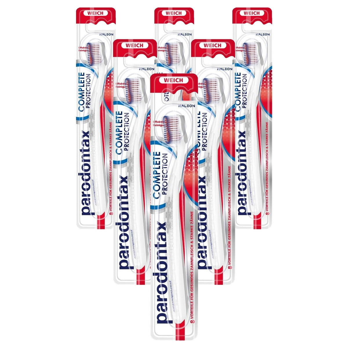 Parodontax Complete Protection Tandenborstel 6 x 1 stuk - Voordeelverpakking
