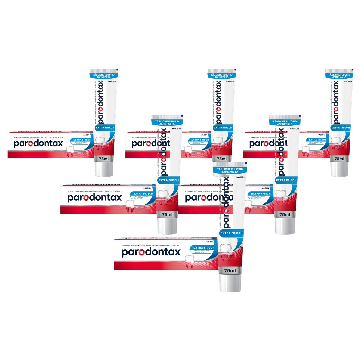 Parodontax Extra verse tandpasta 6 x 75 ml - Voordeelverpakking