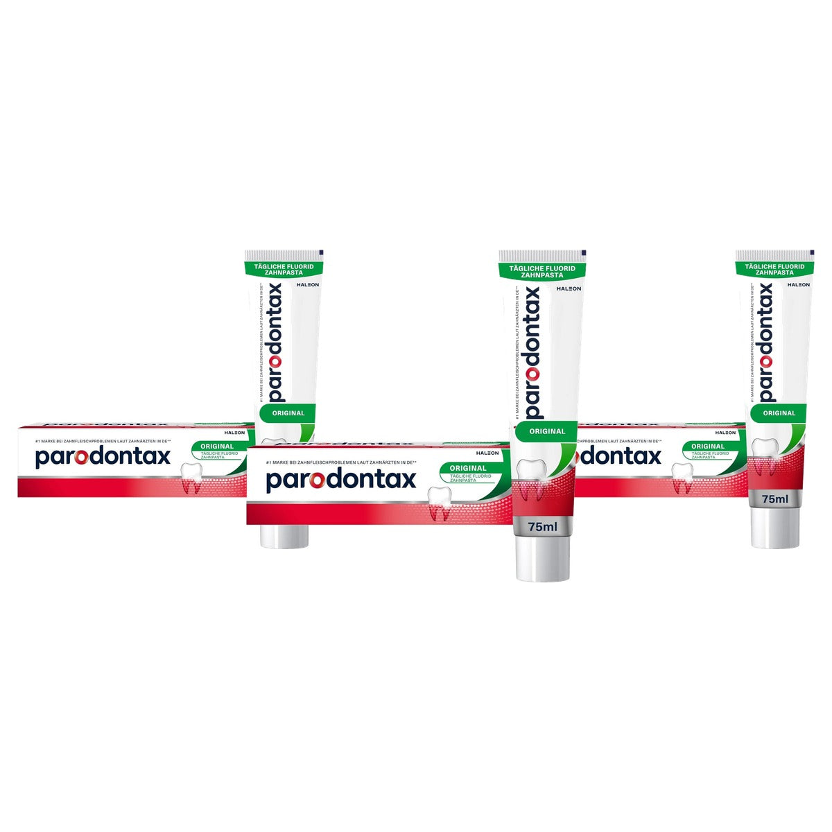 Parodontax Originele tandpasta 3 x 75 ml - Voordeelverpakking