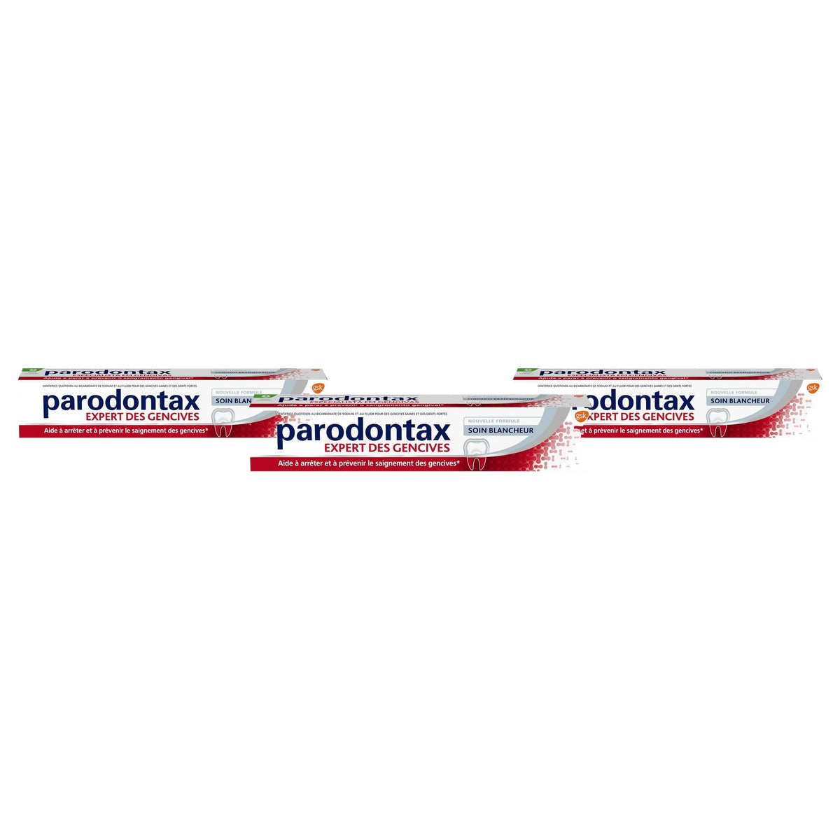 Parodontax Tandenborstel Zacht Volwassenen - 3-pack