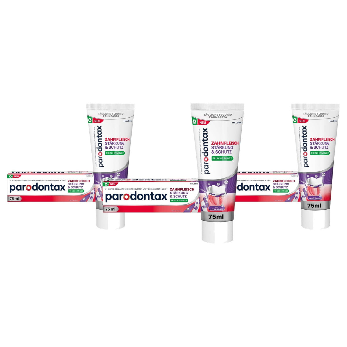 Parodontax Tandvleesversterking en bescherming 3 x 75 ml - Voordeelverpakking