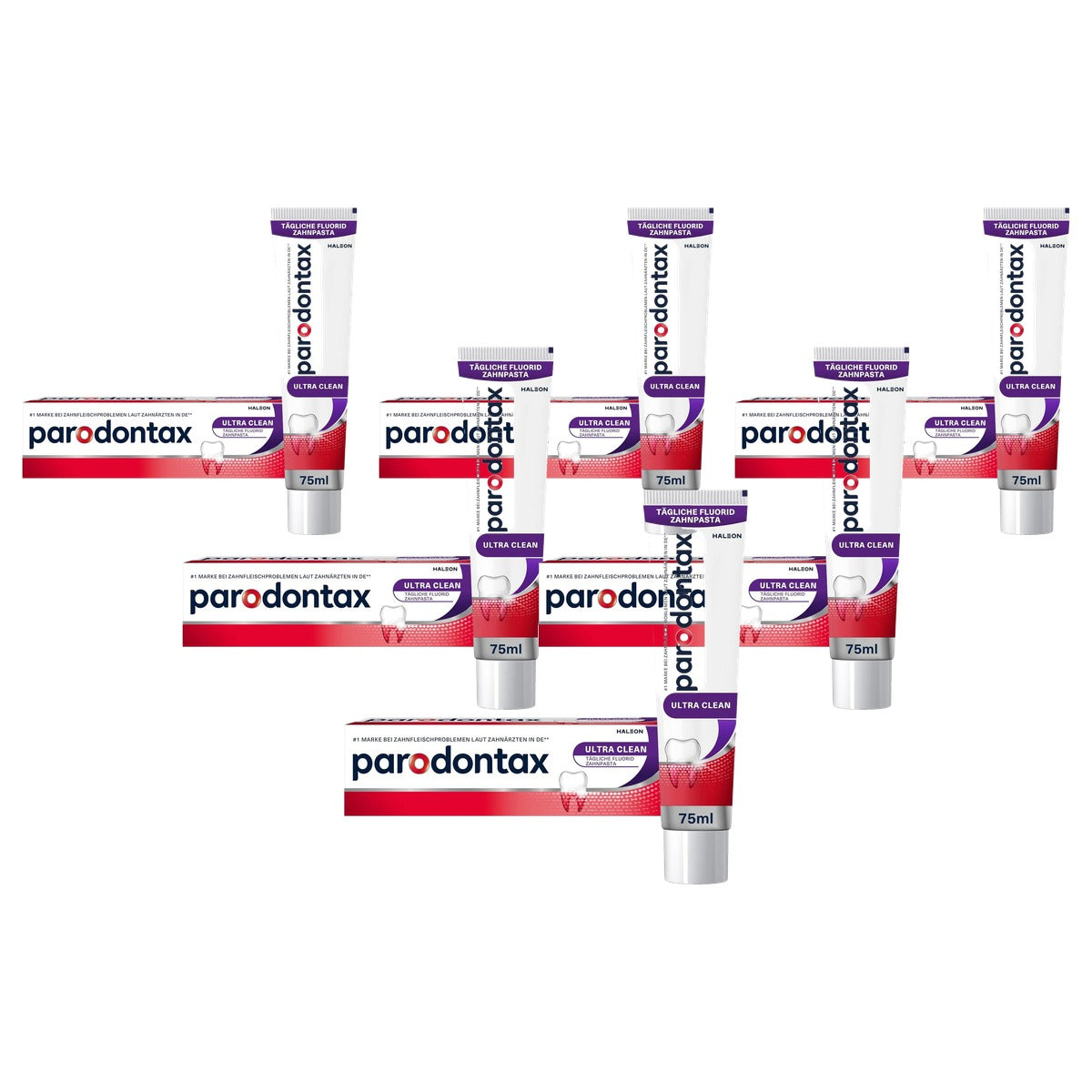 Parodontax Ultra Clean Tandpasta 6 x 75 ml - Voordeelverpakking