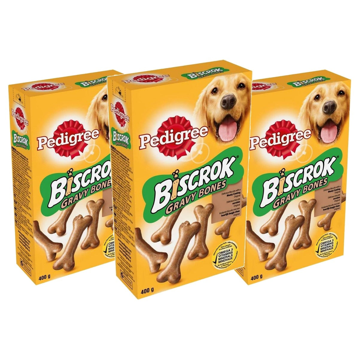 Pedigree Biscrok hondensnack koekjes - 3-pack