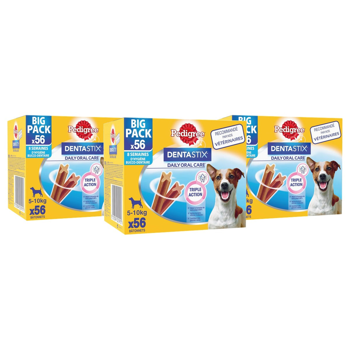Pedigree Dentastix hondensnack 56 stuks (1 stuk) - 3-pack