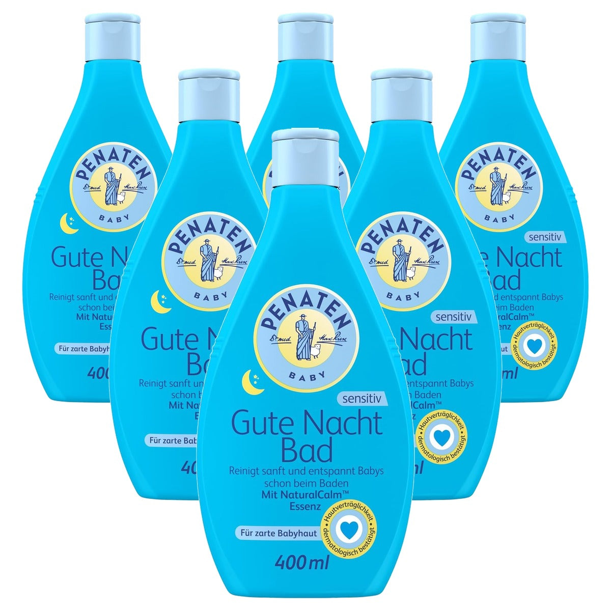 Penaten Kleine Helper Good Night Bad 6 x 400 ml - Voordeelverpakking