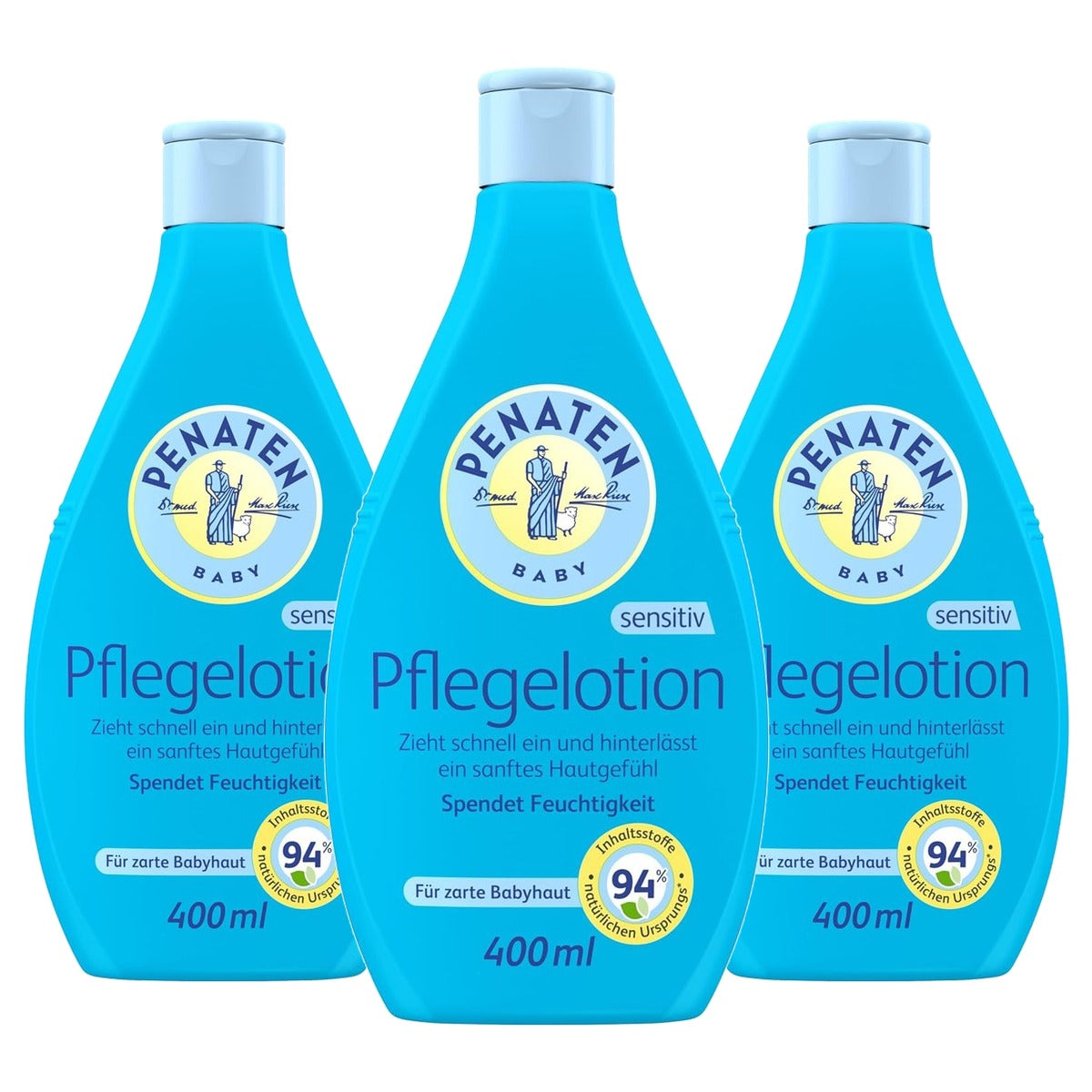 Penaten Verzorgende Lotion 3 x 400 ml - Voordeelverpakking