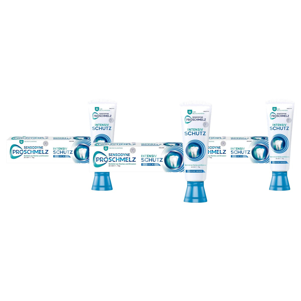 Sensodyne PROSCHMELZ intensieve bescherming tandpasta 3 x 75 ml - Voordeelverpakking