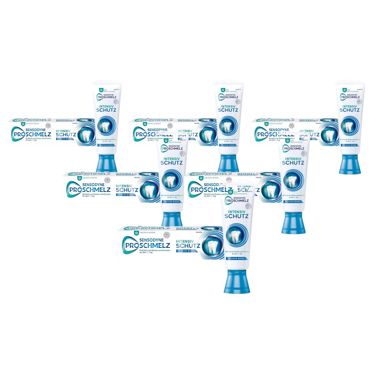 Sensodyne PROSCHMELZ intensieve bescherming tandpasta 6 x 75 ml - Voordeelverpakking
