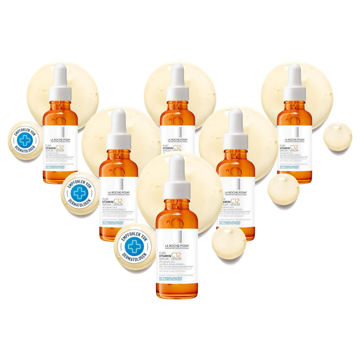 La Roche-Posay Pure Vitamine C12 Serum Anti-Aging Concentraat 30 ml - 6-pack